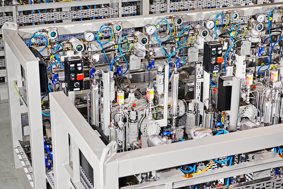 Skids - Tyra projekt. Hytor A/S